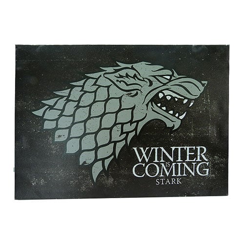 Game of Thrones Stark Sigil Canvas Banner